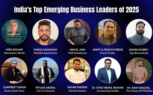 India's Top Emerging Business Leaders Of 2025